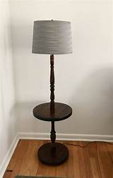 Pictures of End Table With Lamp And Magazine Rack