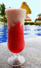 Miami Vice Drink Recipe Photos