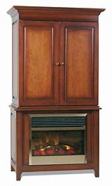 Amish Electric Fireplace Entertainment Center Pictures