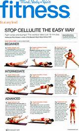 Images of Cellulite Exercise Routine