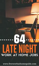 Night Time Customer Service Jobs From Home Photos