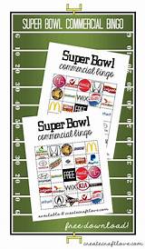 Super Bowl Commercial Scorecard Photos