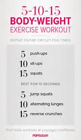 Photos of Workout Exercises Beginner