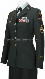 Photos of Female Army Uniform
