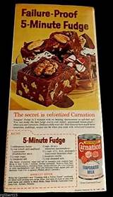 Fudge Recipes Carnation Images