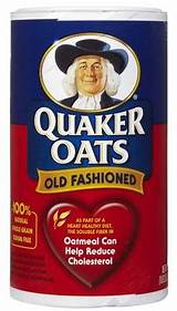 Calories In Quaker Old Fashioned Oats