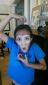 Easy Monkey Face Makeup Pictures