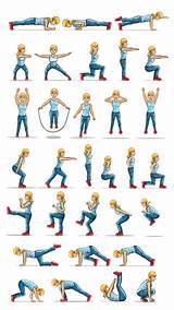 Pictures of Cardiovascular Fitness Exercises Examples