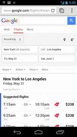 Google Flight App Android Photos