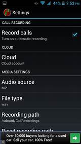 Record Incoming Calls Android Pictures