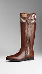 Burberry Check Boots Images