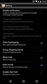 Pictures of Best Android Package Tracking App