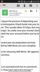 H And R Block Refund Anticipation Loan Pictures