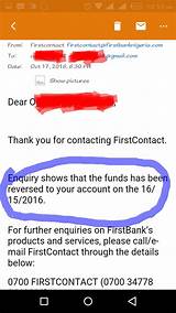 Customer Service First Bank Nigeria Images