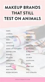 List Of Animal Cruelty Free Makeup Brands Pictures