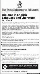 Online Diploma English Language