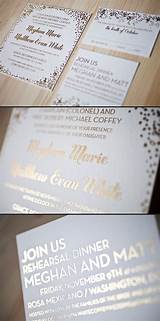 Pictures of Foil Stamped Wedding Invitations