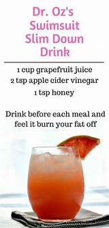 Images of Weight Loss Drink With Grapefruit Juice And Apple Cider Vinegar