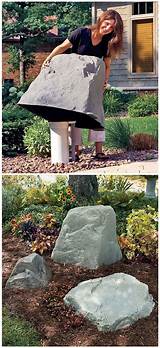 Photos of Landscape Rocks To Cover Pipes