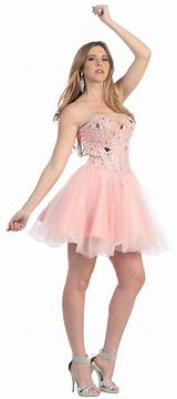 Images of Cheap Short Pink Dresses