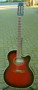 Images of Hofner Electric Acoustic Guitar