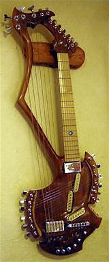 Electric Harp Guitar Images