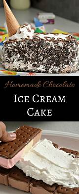 Pictures of Recipes Homemade Ice Cream Cake