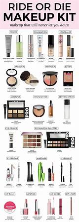 Makeup Items List With Names Images