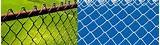Pictures of Brown Coated Chain Link Fence