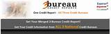 Images of Credit Reports From All 3 Bureaus