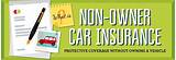 Non Owner Auto Insurance Policy Quotes Photos