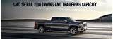 Pictures of Gmc Sierra Towing Capacity 2015