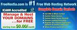 Photos of Free Domain Hosting Sites