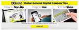 How To Use Digital Coupons From Dollar General