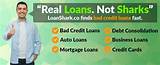Pictures of Online Debt Consolidation Loans Bad Credit