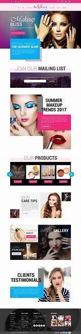 Images of Makeup Website