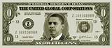 Obama Dollar Note