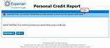 Images of Unable To Get Credit Report Online