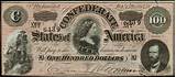 Pictures of Confederate States Of America Currencies Confederate States Dollar