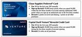 Capital One Venture Rewards Credit Card Application Pictures