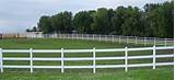 Pictures of White Pvc Horse Fence