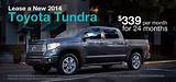 Toyota Tundra Lease Special