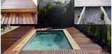 Wood Decking Around Pool Pictures