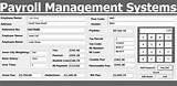 Payroll System Excel Pictures