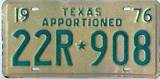 Apportioned Plates Texas Photos