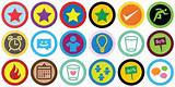 Online Learning Badges Pictures