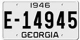 Renew Georgia License Plate Photos