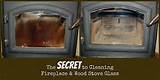 Images of How To Clean Wood Stove Glass