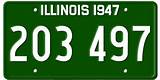 Illinois Green License Plates Images