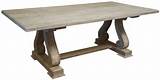 Grey Reclaimed Wood Dining Table